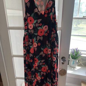 NEW Rifle Paper Co. Paper Crown long dress M